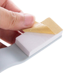 RKPM Pack of 2 Toilet Seat Pad Cover Lifter Lift Handle - White