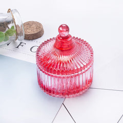 RKPM HOMES Box Resin Molds I Crystal Small Silicone Epoxy Casting Mould with Lid I for DIY Handmade Necklace Earring DIY Art Crafts Jewelry Storage Box Ring Trinket Container (Round Shape)