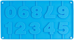 RKPM HOMES 10 Cavity Numbers (0-9) in Blocks Chocolate Candy Ice Candle Soap Embeds Silicone Mold