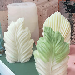 RKPM HOMES Candle Mold I 3D Fondant Large Coral Leaf Shell Silicone Epoxy Mould I for DIY Handmade Ornament Chocolate, Cake Décor, Aromatherapy, Soap, Polymer Clay Resin Art Craft Making