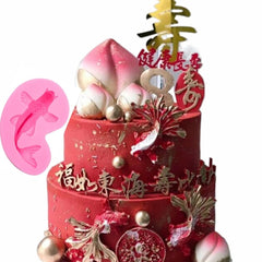 RKPM HOMES Fondant Mold I 3D Fish Shape Silicone Baking Mould I for Handmade DIY Cake Décor Jelly Dessert Candy Chocolate Pastry Gum Paste Polymer Clay Muffin Soap Resin Candle Cupcake Decoration (B)