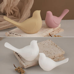 RKPM HOMES Cute Bird Resin Mold I 3D Sparrow Shape Concrete Silicone Epoxy Casting Mould I Unique Molds for DIY Plaster Art Crafts Pendant Keychain Charm Bookmark Making Home Office Wall Desktop Décor (Small)