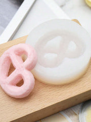RKPM HOMES Cookie Fondant Mold I 3D Silicone Donut Mould I for DIY Handmade Sugarcraft Cake Decoration, Polymer Clay, Candy, Cupcake Toppers, Jelly, Muffin, Soap Resin Wax Making (Heart Chakli)