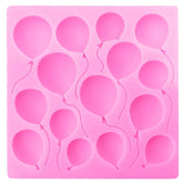 RKPM HOMES Small Air Balloon Shape Chocolate Mold I 3D Fondant Food Grade Safety Silicone Epoxy Candy Mould I for DIY Handmade Cake Décor Cupcake Topper Polymer Clay Gummy Pastry Resin Candle Making