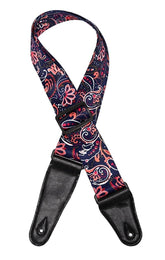 RKPM HOMES Guitar Strap I Soft Straps with PU Leather Ends I Adjustable Ultra Comfortable Belt I Modern Printed Design I for Electric, Acoustic, Bass, Classic Guitar, Ukulele (Printed)