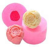RKPM HOMES Rose Bud Candle Mold I 3D Fondant Close Peony Flower Silicone Scented Wax Mould I Succulent Molds for DIY Handmade Ornament, Cake Décor, Aromatherapy, Soap, Resin Art Craft Making - 1 Pcs