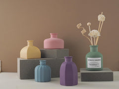 RKPM HOMES Diffuser Bottle Vase Resin Mold I Pillar Casting Plaster Silicone Epoxy Mould I Succulent Concrete Molds for DIY Handmade Candles Jewelry Trinket Storage Flowers Pot Decoration (BB)