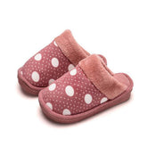 RKPM Delux Autumn And Winter Cotton Stars Slippers Non-Slip Unisex Home Slippers Red Skin 40-41