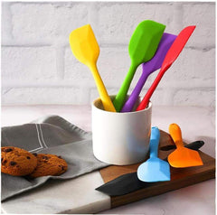 RKPM HOMES Silicone Spatulas,21 Cm Rubber Spatula Heat Resistant Non-Stick Flexible Scrapers Baking Mixing Tool (2 Pcs)
