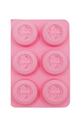 RKPM HOMES 6 Cavities Silicone Soap Molds, Homemade Soap Making Chocolate Baking Molds (6 Cavity Honey Bee Round Shape Mold)