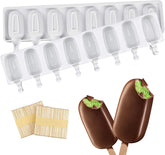RKPM HOMES Lollipop Silicone Candy Mold Silicon Chocolate Lollipop Moulds (Mini Candy Mold 8)