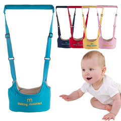 RKPM HOMES Baby Walking Harness Handheld Baby Walker, Adjustable Toddler Walking Assistant Walking Helper for Infant Child, Breathable Stand Up and Walking Learning Helper for Boys Girls (Yellow)