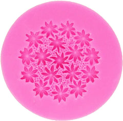 RKPM HOMES Cupcake Fondant Mold I 3D Flower Silicone Chocolate Mould I for DIY Handmade Sugarcraft Cake Decoration, Polymer Clay, Candy, Cookies, Muffin, Soap Resin Wax Making Crafting (RK914)
