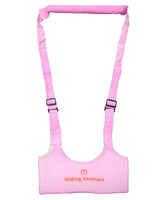 RKPM HOMES Baby Walking Harness Handheld Baby Walker, Adjustable Toddler Walking Assistant Walking Helper for Infant Child, Breathable Stand Up and Walking Learning Helper for Boys Girls (Pink)