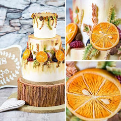 RKPM HOMES Full-Size Fruit Chocolate Mold I 3D Strawberry Lemon Kiwi Tangerine Slice & More Shape Silicone Cupcake Mould I for DIY Handmade Cake Decor Polymer Clay Candy Cookies Muffin Soap Making
