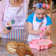 RKPM HOMES Chocolate Mould I Unicorn and Rainbow Shape 3D DIY Fondant Silicone Candy Mold I Baking Tools for Cake Chocolate Candy Ice Jelly Soap I Cake Baking Moulds I Bakeware Molds – Set of 2