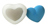RKPM HOMES Woven Heart Shape Silicone Mold I Multi-Purpose Smooth & Reusable 3D Grid Love Mould I for DIY Handmade Ornament Chocolate Cake Décor Aromatherapy Soap Resin Candle Art Craft (3 Inch)