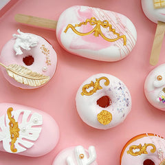 RKPM HOMES Baroque Scroll Shape Cake Mould | Fondant Silicone Mold | Clay DIY Mold Cake Decor Tools | Baking Tools for Chocolate Pinna Jelly Baking Soap | Moulds for Cake Decorating