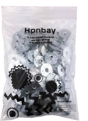 Honbay 100pcs 20mm DIY Candle Making Metal Candle Wick Sustainer Tabs