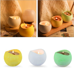 RKPM HOMES Planter Mold I Casting Plant Silicone Epoxy Candlestick Mould I Succulent Concrete Vase Resin Molds I for DIY Handmade Jewelry Trinket Makeup Storage Candle Flower Pot Pen Holder (Curved)