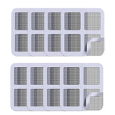 RKPM Mosquito Net Repair Fix Tape Patch Adhesive Fixing square(SET OF 6)