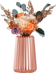 RKPM HOMES Bottle Vase Resin Mold I Vertical Stripe Shape Pillar Casting Plaster Silicone Epoxy Mould I Succulent Concrete Molds for DIY Handmade Ornament Storage Pen Holder Flowers Pot Home Décor