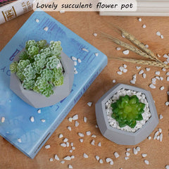 RKPM HOMES Candles Holders Resin Mold I Mini Geometric Casting Plant Silicone Epoxy Candlestick Mould I Succulent Concrete Molds I for DIY Jewelry Trinket Storage Flowers Plants Pot Home Decoration (Set Of 3 Pcs)