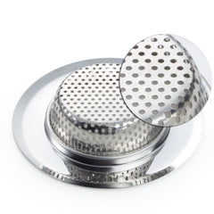 RKPM HOMES Medium Stainless Steel Sink Strainer Kitchen Drain Filter Stopper Sink Drainer