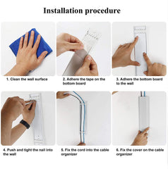 RKPM HOMES Cable Protector I Concealer Cord Cover I Self-Adhesive Wall Mount Paintable Cable Management for Home, Office, Warehouse I Easy to Unfold & Open I Raceway to Hide Wires (Pack of 2, Green)