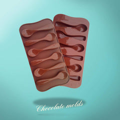RKPM HOMES Silicone Spoon Shape Mould