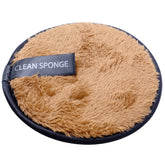 RKPM HOMES Reusable Makeup Remover Pads | Double-Sided Multi-functional Soft Fiber | Cleansing Pads for Facial, Eye, Foundation Simple Makeup Remover | Safe for Dry & Sensitive Skin (Brown)