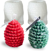RKPM HOMES Candle Mold I 3D Fondant Silicone Scented Wax Mould I Special for Christmas Succulent Molds for DIY Handmade Aromatherapy Ornament Soap Cake Décor, Resin Art Craft (Pine Cone)