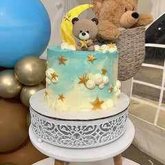 RKPM HOMES Bear Shape Chocolate Mold I 3D Fondant Sit Teddy Bears Silicone Epoxy Cupcake Mold I for DIY Handmade Cake Décor Candy Ice Cube Polymer Clay Gummy Muffin Soap Resin Candle Making