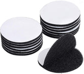 RKPM HOMES® Adhesive Tape -10 PCS Industrial Strength -Double Sided Sticky Back -Heavy Duty Rug Carpet Gripper Pad Wall Mounting Coins for Home Office Car Phone Mount -Round 1.5inch - Black
