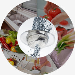 RKPM HOMES Medium Stainless Steel Sink Strainer Kitchen Drain Filter Stopper Sink Drainer