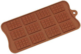 RKPM HOMES Silicone Chocolate Mold Candy Mold Jelly Ice Cube Tray Muffin Sugar Craft Fondant Mold Mould Cake Decorating Tools (12 Cavity Chocolate Mold)