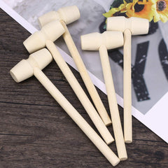 RKPM HOMES Mini Wooden Hammer Mallet Pounding Toy Cute Beating Gavel Toys for Boys Girls (2 Pcs)