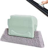 RKPM HOMES Window and Sliding Door Track Scouring Pad Cleaning Grout Brush (Blue, 5.5" L x 3" H)