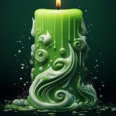 RKPM HOMES Wonderful World Spiral Pattern Candle Mold I 3D Snowflake Carved Circular Cylindrical Silicone Epoxy Mould I for DIY Handmade Ornament Cake Décor Aromatherapy Soap Resin Art Craft (237)