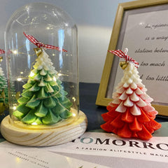 RKPM HOMES Christmas Tree Shape Candle Mold I 3D Fondant Christmas Pine Silicone Scented Wax Mould I Succulent Molds for DIY Handmade Aromatherapy Ornament Soap Cake Décor, Resin Art Craft Making