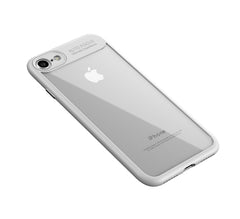 RKPM I Phone 8 Plus Protective Cover Silicone Transparent TPU Shell (Cover) White