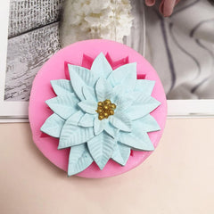 RKPM HOMES Leaf Cupcake Fondant Mold I 3D Holly & Maple Leaves Flower Silicone Chocolate Mould I for DIY Handmade Cake Decor Polymer, Candy, Cookies, Muffin, Soap Resin Wax Making (Holly Leaf)