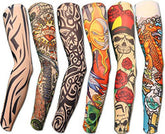 RKPM UV Sun Protection Tattoo Arm Sleeves for Dust and Pollution Protection - 1 Pair