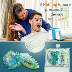 RKPM HOMES Resin Molds I Silicone Crystal Epoxy Ashtray Mould I Deep Casting Tray for Necklace Earring DIY Art Crafts Jewelry Storage Box Ring Trinket Container Home Table Decoration (Leaf Shape 1)