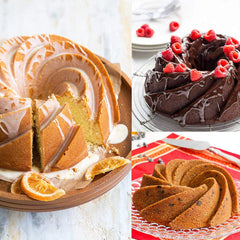 RKPM HOMES Cake Mold Silicone Baking Molds Party Cake Bakeware for Your Birthday Dessert, Cake, Bread, Tart, Pie, Flan and More (Hurricane Large Red Cake Mold)