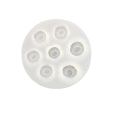 RKPM HOMES Flower Cupcake Mold | 3D Fondant Cherry Blossom Shape Silicone Candy Mould | for DIY Handmade Cake Décor Chocolate Clay Cookies Gummy Muffin Soap Resin Candle Art Crafts (7 Cavity)