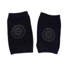 RKPM HOMES Baby Knee Pads - Crawling Knee Pads for Baby Infant Toddler-Unisex Black 1 Pair