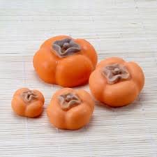 RKPM HOMES Candle Molds | 3D Fruits Shape Fondant Silicone Wax Mould | Succulent Molds | Handmade Candles Making | Mould for Mousse Dessert Soap Cake DIY Decorating – 1 Cavity (Persimmon Shape)