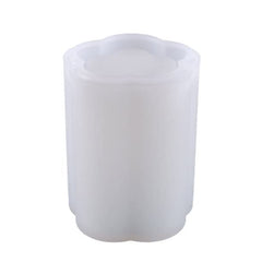 RKPM HOMES Candles Holders Resin Mold I Cylinder Pillar Silicone Epoxy Casting Mould I for Handmade DIY Jewelry Trinket Storage, Makeup Container, Flower Plant Pot, Pen Holder (Cherry Blossom Shape)