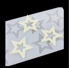 RKPM HOMES Mini Silicone Chocolate Insert Mould Cake Decoration Mould Decor Mould (8 Star Insert)